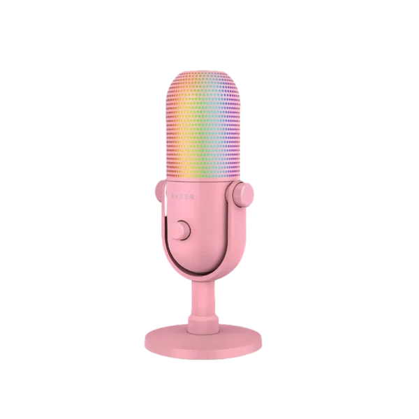 מיקרופון Seiren V3 Chroma בצבע ורוד מבית RAZER