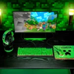 ⁦RAZER GIGANTUS V2 MEDIUM MINECRAFT EDITION – משטח עכבר⁩ – תמונה ⁦2⁩