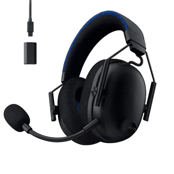 אוזניות אלחוטיות Razer BlackShark V3 Pro for PlayStation – שחור