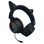 ⁦RAZER KRAKEN KITTY V3 – אוזניות גיימינג אלחוטיות שחור⁩ – תמונה ⁦3⁩