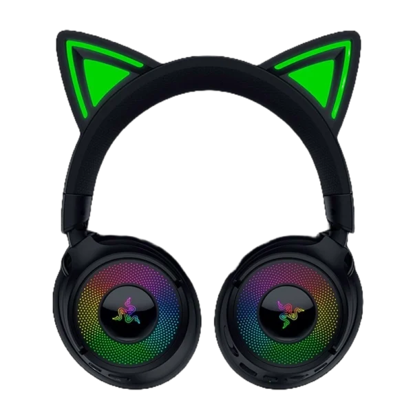 RAZER KRAKEN KITTY V3 – אוזניות גיימינג אלחוטיות שחור