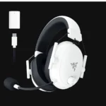 ⁦Razer BlackShark V2 HyperSpeed – אוזניות אלחוטיות לבן⁩ – תמונה ⁦4⁩