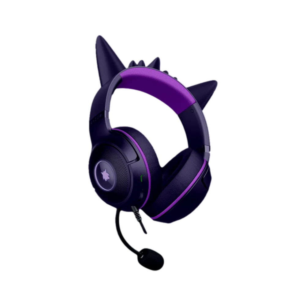 שחררו את הצד השובב שלכם עם Razer Kraken Kitty V2 Gengar Edition!