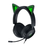 אוזניות גיימינג חוטיות דגם Kraken Kitty V3 X בצבע שחור מבית Razer
