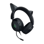 ⁦אוזניות גיימינג חוטיות דגם Kraken Kitty V3 X בצבע שחור מבית Razer⁩ – תמונה ⁦3⁩