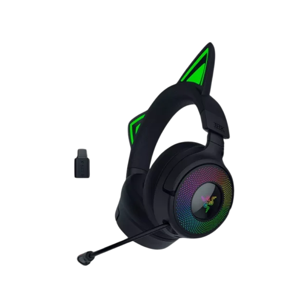 אוזניות גיימינג דגם Razer Kraken Kitty V3 Pro מבית Razer