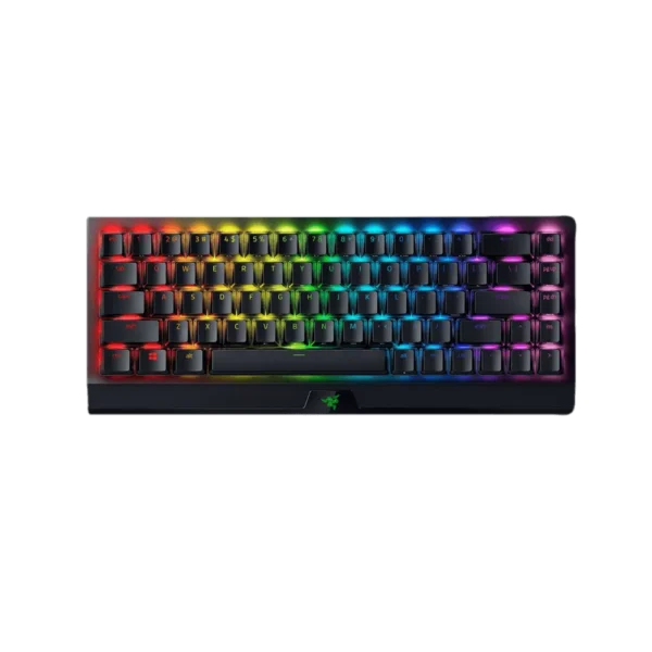 מקלדת מכנית אלחוטית Razer BlackWidow V3 Mini HyperSpeed – Green Switch