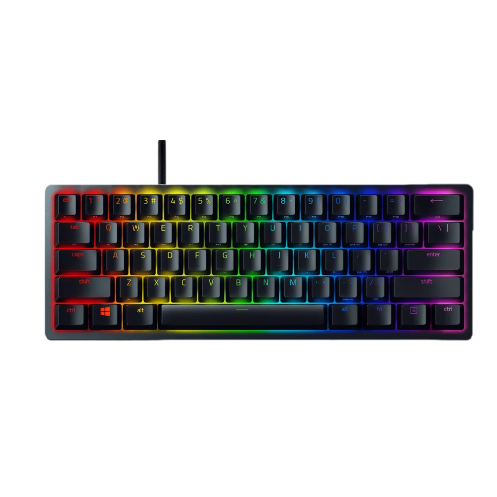 90903-003-29-1 מקלדת גיימינג מכאנית RAZER HUNTSM MINI RED.S – תמונה 1