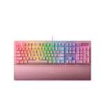 מקלדת מכאנית Razer BlackWidow V3 (Green Switch)  ורוד