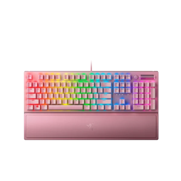 מקלדת מכאנית Razer BlackWidow V3 (Green Switch)  ורוד