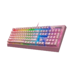 ⁦מקלדת מכאנית Razer BlackWidow V3 (Green Switch)  ורוד⁩ – תמונה ⁦5⁩