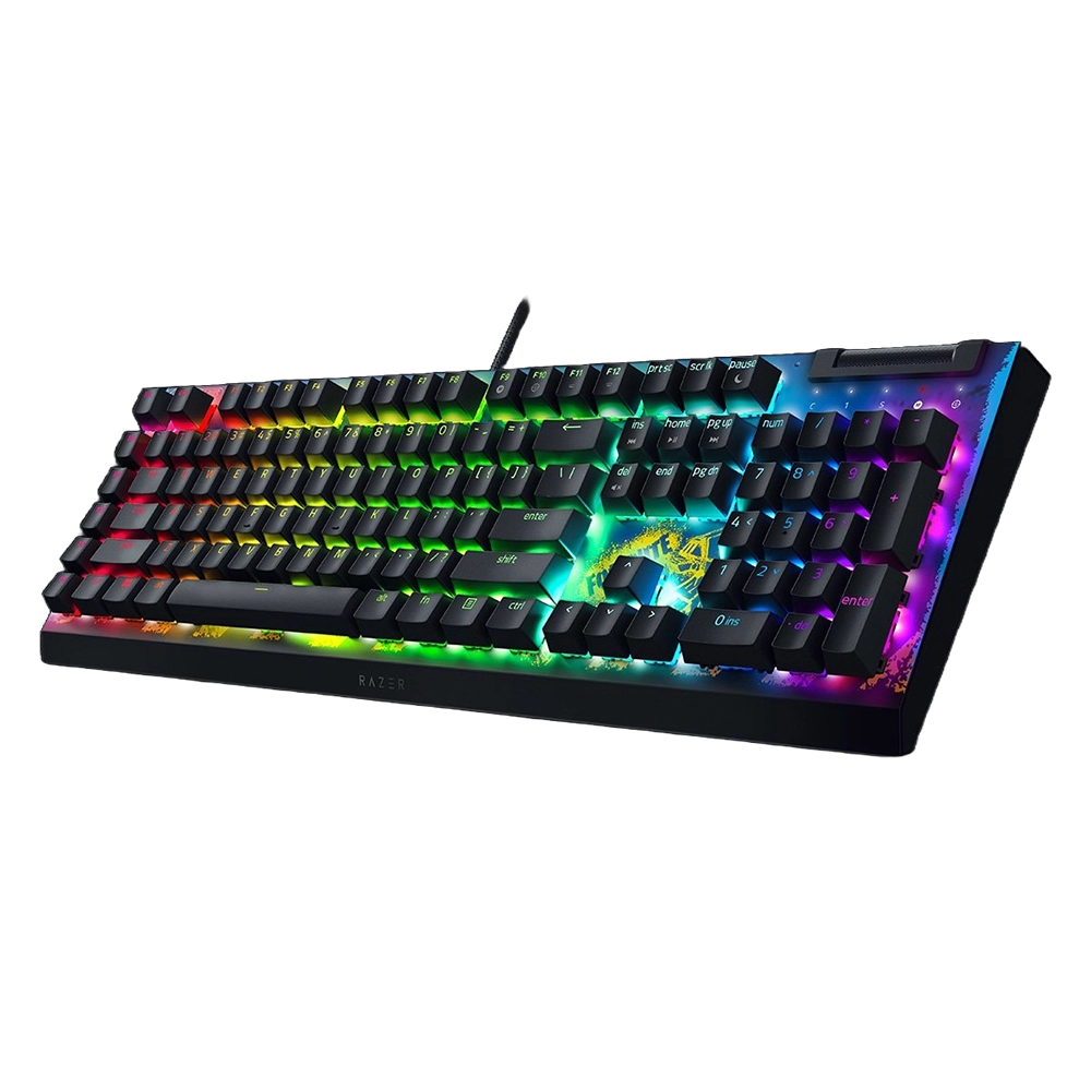Razer BlackWidow V4 X Fortnite – מקלדת עוצמתית לשליטה ללא גבולות