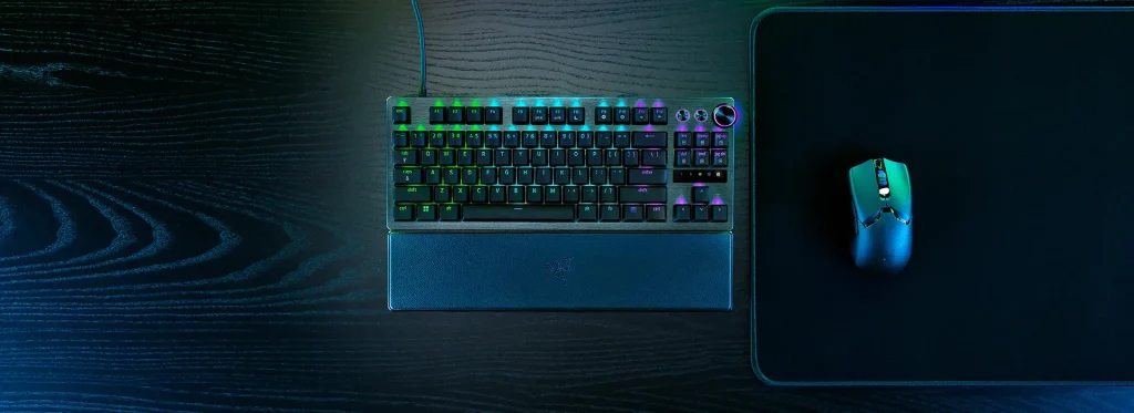 TENKEYLESS FORM FACTOR
WITH ALUMINUM TOP PLATE