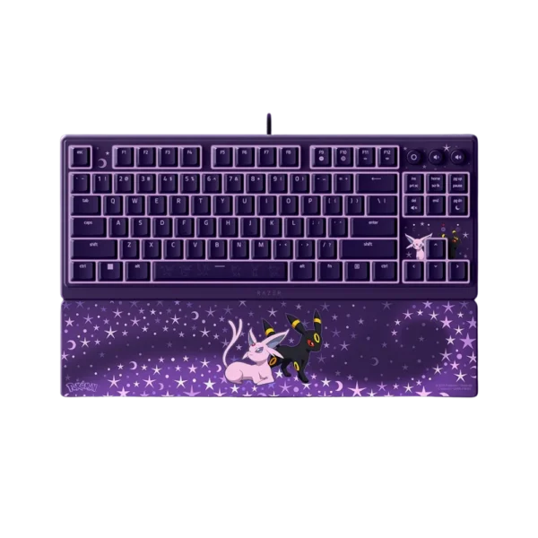 מקלדת גיימינג דגם Ornata V3 Tenkeyless – Espeon & Umbreon Edition מבית Razer