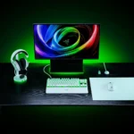 ⁦משטח עכבר גיימינג מזכוכית דגם Razer Atlas Pro בצבע לבן מבית Razer⁩ – תמונה ⁦6⁩