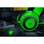 ⁦אוזניות גיימינג RAZER Kraken multi-platform ירוק⁩ – תמונה ⁦2⁩