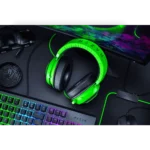 ⁦אוזניות גיימינג RAZER Kraken multi-platform ירוק⁩ – תמונה ⁦3⁩