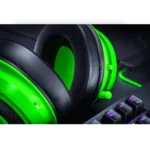 ⁦אוזניות גיימינג RAZER Kraken multi-platform ירוק⁩ – תמונה ⁦4⁩
