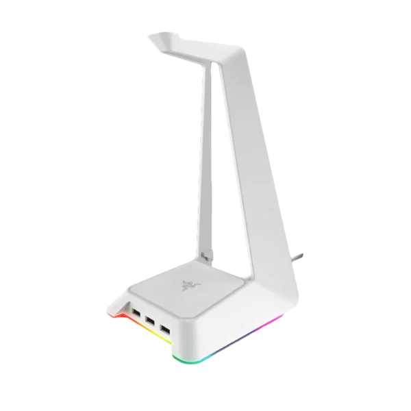 מעמד לאוזניות בצבע לבן RAZER BASE CHROMA