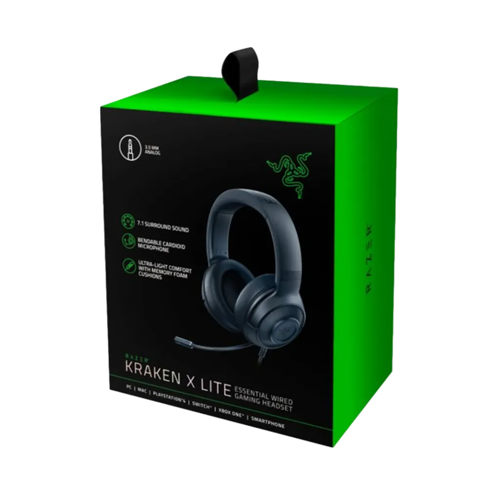 90903-011-26-1 אוזניות גיימינג RAZER KRAKEN X LITE – תמונה 1