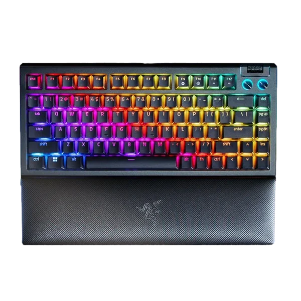 מקלדת מכאנית – Razer BlackWidow V4 75% Black