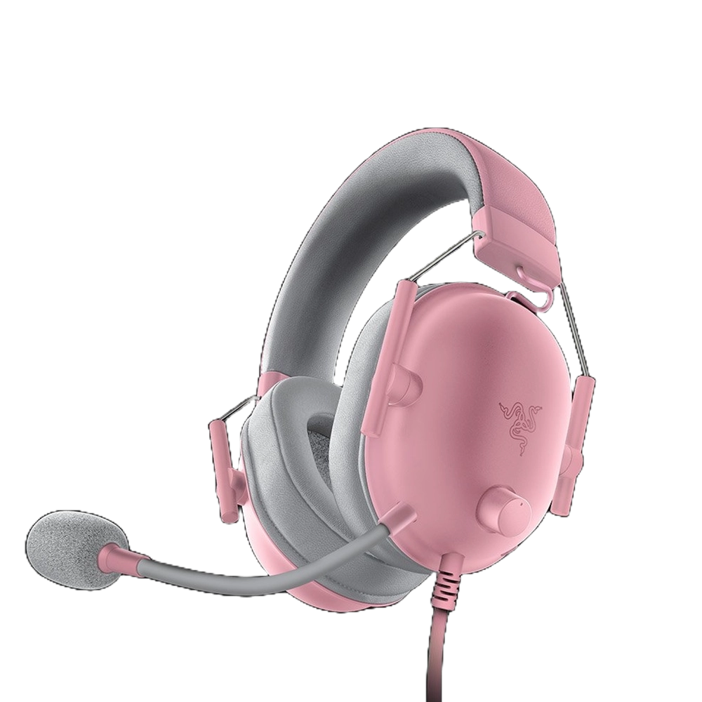 Razer BlackShark V2 X – חוויית גיימינג עוצמתית בעיצוב ורוד ייחודי
