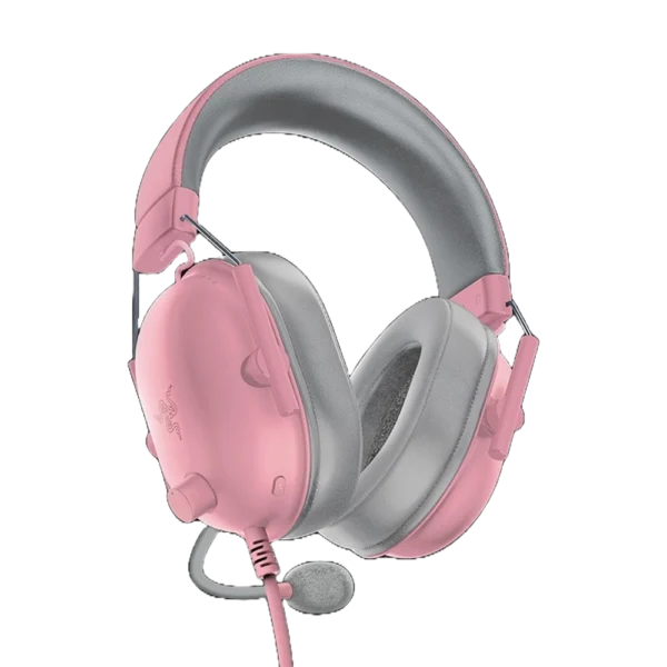 RAZER BLACKSHARK V2 X – אוזניות גיימינג ורודות