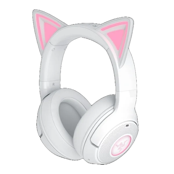 RAZER KRAKEN KITTY V2 – אוזניות גיימינג אלחוטיות לבן