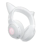 ⁦RAZER KRAKEN KITTY V2 – אוזניות גיימינג אלחוטיות לבן⁩ – תמונה ⁦4⁩