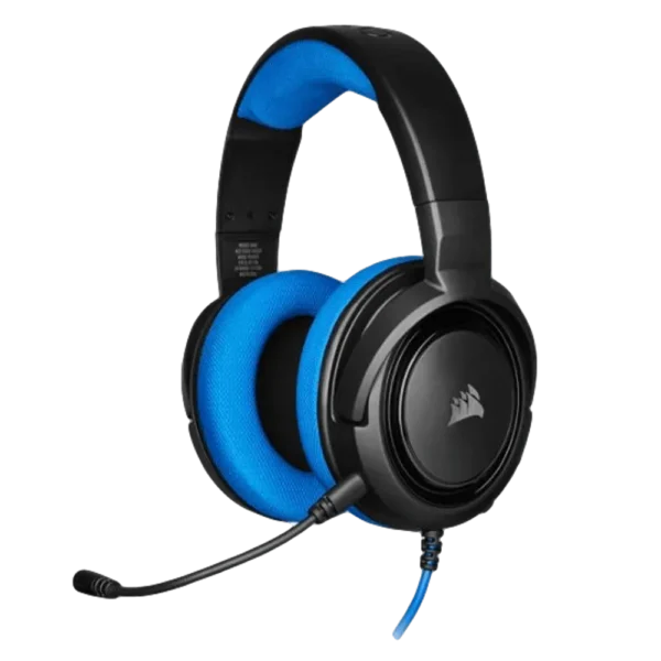אוזניות גיימינג -CORSAIR HS35 STEREO בצבע כחול