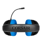 ⁦אוזניות גיימינג -CORSAIR HS35 STEREO בצבע כחול⁩ – תמונה ⁦2⁩