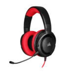 אוזניות גיימינג -CORSAIR HS35 STEREO בצבע אדום