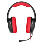 ⁦אוזניות גיימינג -CORSAIR HS35 STEREO בצבע אדום⁩ – תמונה ⁦2⁩