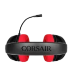⁦אוזניות גיימינג -CORSAIR HS35 STEREO בצבע אדום⁩ – תמונה ⁦5⁩