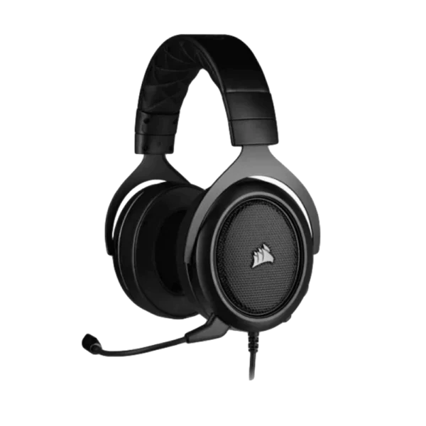 אוזניות גיימינג -CORSAIR HS50 PRO STEREO צבע קרבון