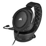 ⁦אוזניות גיימינג -CORSAIR HS60 PRO SURROUND קרבון⁩ – תמונה ⁦7⁩