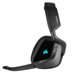 ⁦אוזניות גיימינג -CORSAIR VOID RGB ELITE USB 7.1 קרבון⁩ – תמונה ⁦11⁩