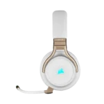 ⁦אוזניות גיימינג אלחוטיות VIRTUOSO RGB –CORSAIR צבע לבן פנינה⁩ – תמונה ⁦3⁩