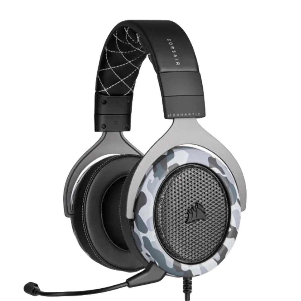90904-001-09 אוזניות גיימינג USB HS60 HAPTIC CORSAIR – תמונה 1