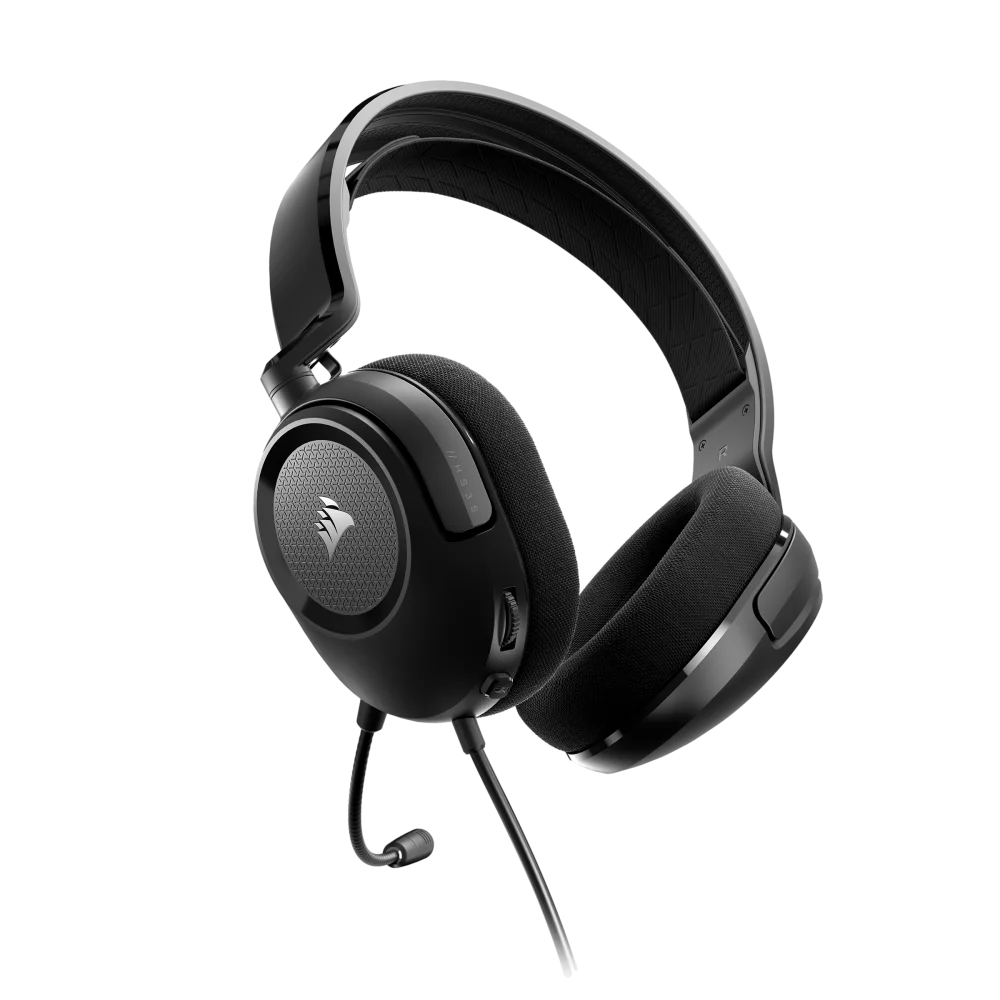 90904-001-22_3 אוזניות גיימינג שחור CORSAIR HS35 v2 Multiplatform – תמונה 1