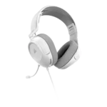 ⁦אוזניות גיימינג חוטיות דגם HS35 v3 בצבע לבן מבית Corsair⁩ – תמונה ⁦2⁩