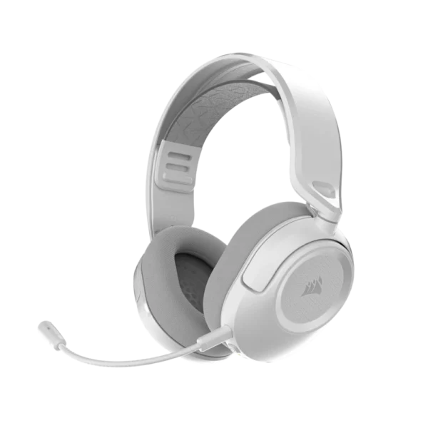 אוזניות גיימינג אלחוטיות דגם HS35 v3 Wireless בצבע לבן מבית Corsair
