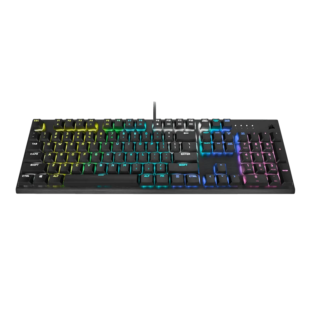 90904-003-03 מקלדת גיימינג מכנית K60 RGB PRO Low Profile — CHERRY® MX – תמונה 1