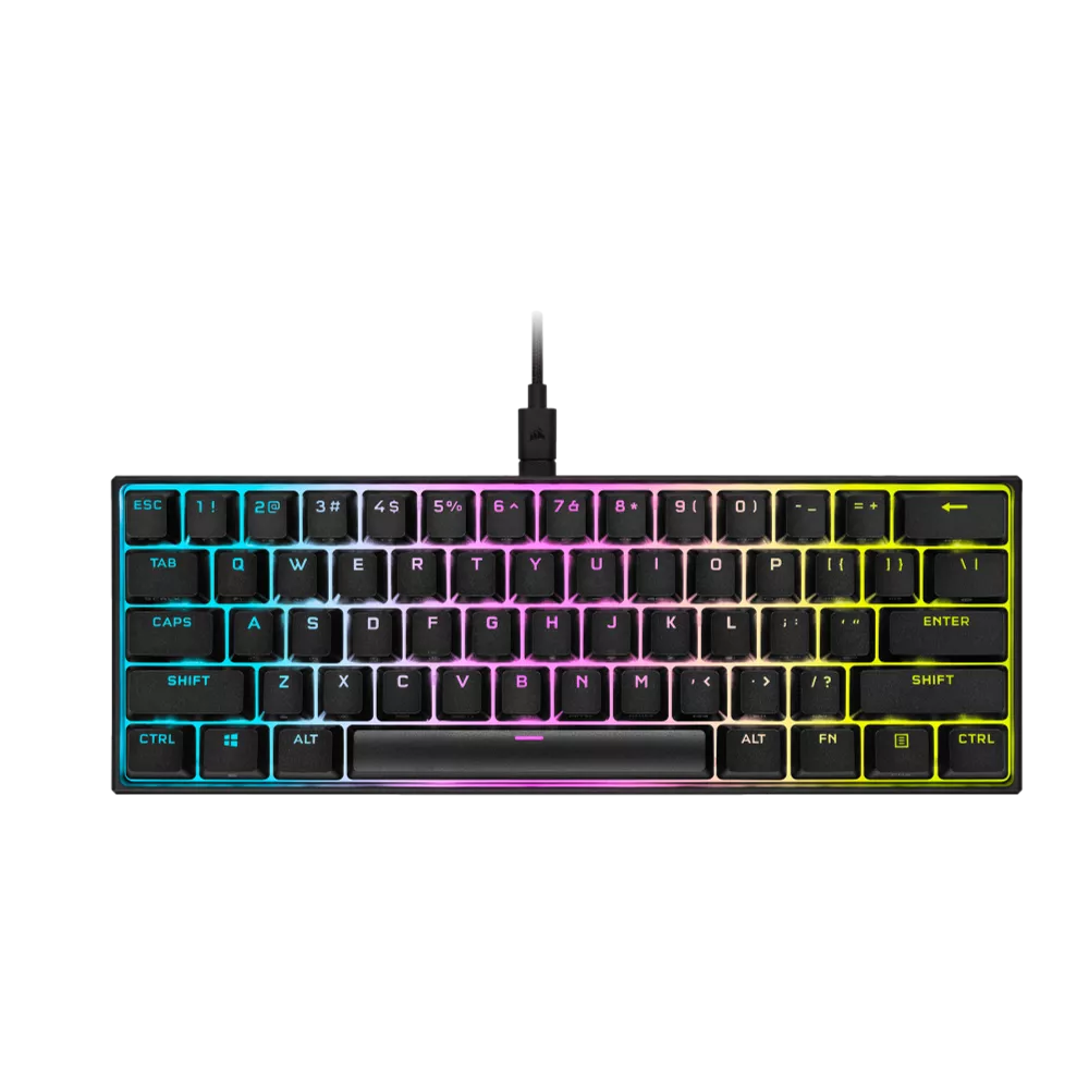 90904-003-08.d110a0 מקלדת מכנית CORSAIR K65 RGB MINI – תמונה 1