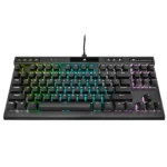 ⁦מקלדת מכאנית קומפקטית CORSAIR K70 TKL MX RED⁩ – תמונה ⁦4⁩