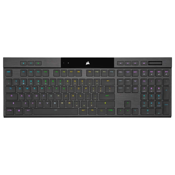 מקלדת גיימינג אלחוטית דקה CORSAIR K100 AIR WIRELESS Ultra-Thin