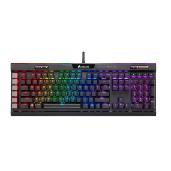 מקלדת גיימינג מכנית CORSAIR K95 PLATINUM XT – CHERRY® MX SPEED Silver