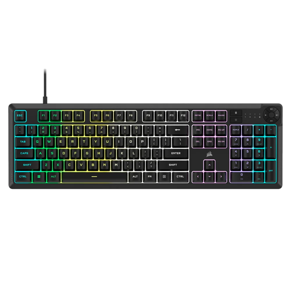 90904-003-34 מקלדת גיימינג CORSAIR K55 CORE RGB – תמונה 1