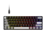מקלדת גיימינג חוטית דגם CLIPPER PRO MINI 60 Hall Effect בצבע שחור מבית Corsair