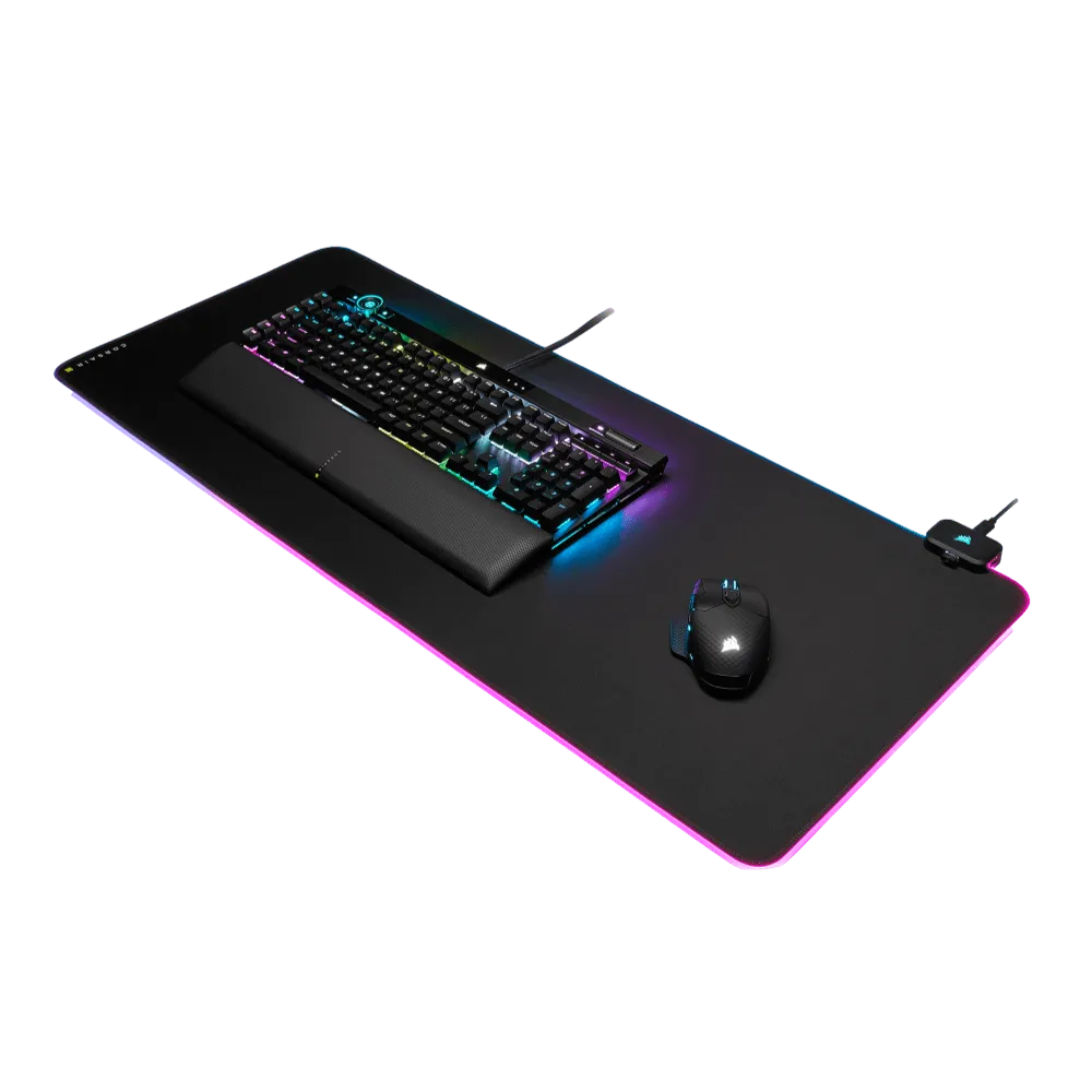 90904-004-02-1 משטח מואר לעכבר-CORSAIR MM700 RGB Extended – תמונה 1